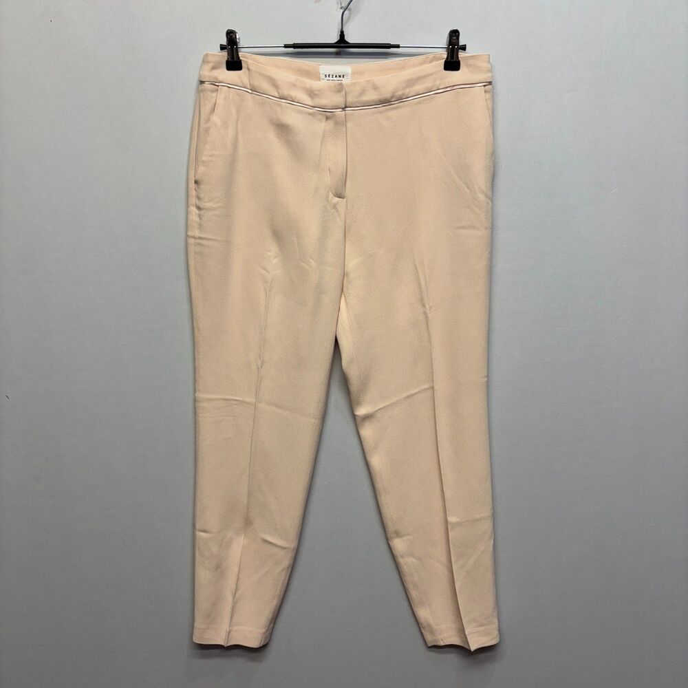 Sezane Women Ankle Dress Pants Trouser Size 40 Acetate Blend C075 -29